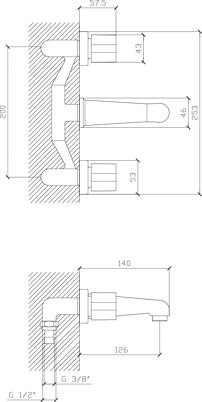 Diseño técnico - Cocina pico fijo Huilen