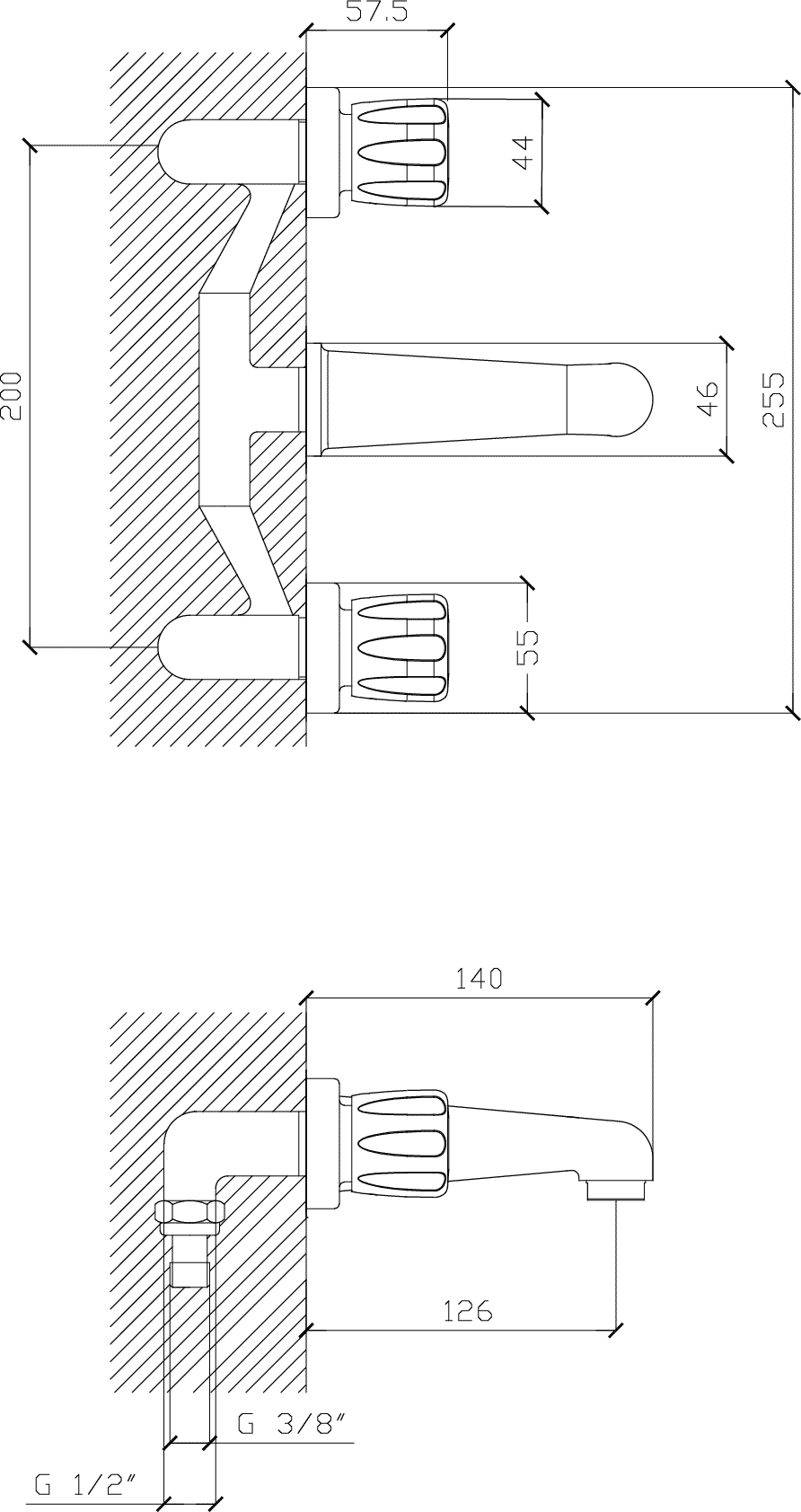 Diseño técnico - Cocina pico fijo AQ6000