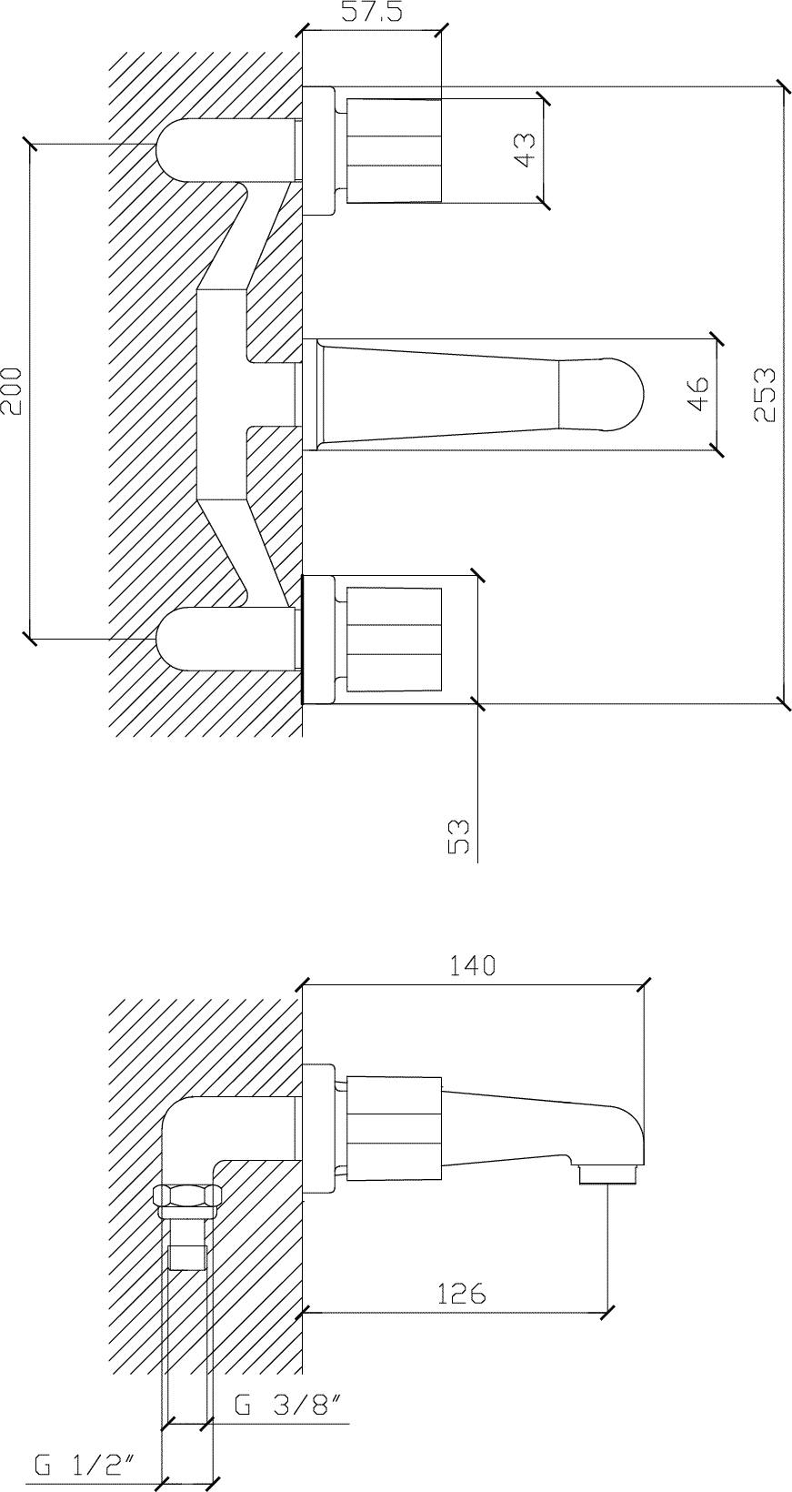 Diseño técnico - Cocina pico fijo AQ7000