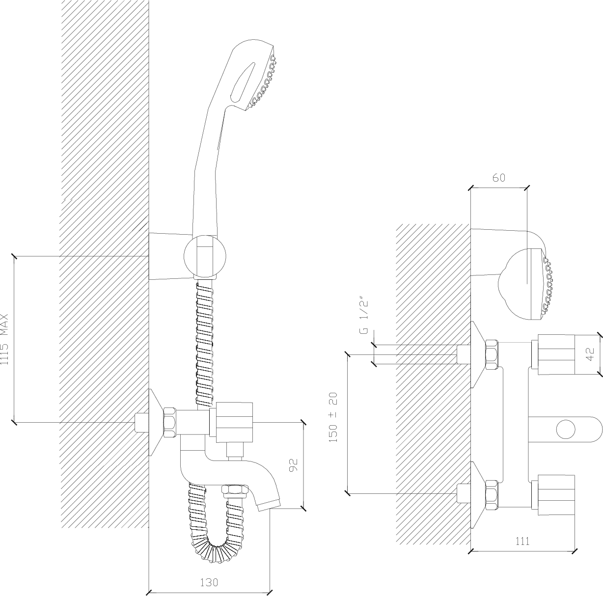 Diseño técnico - Bañera ST exterior Huilen