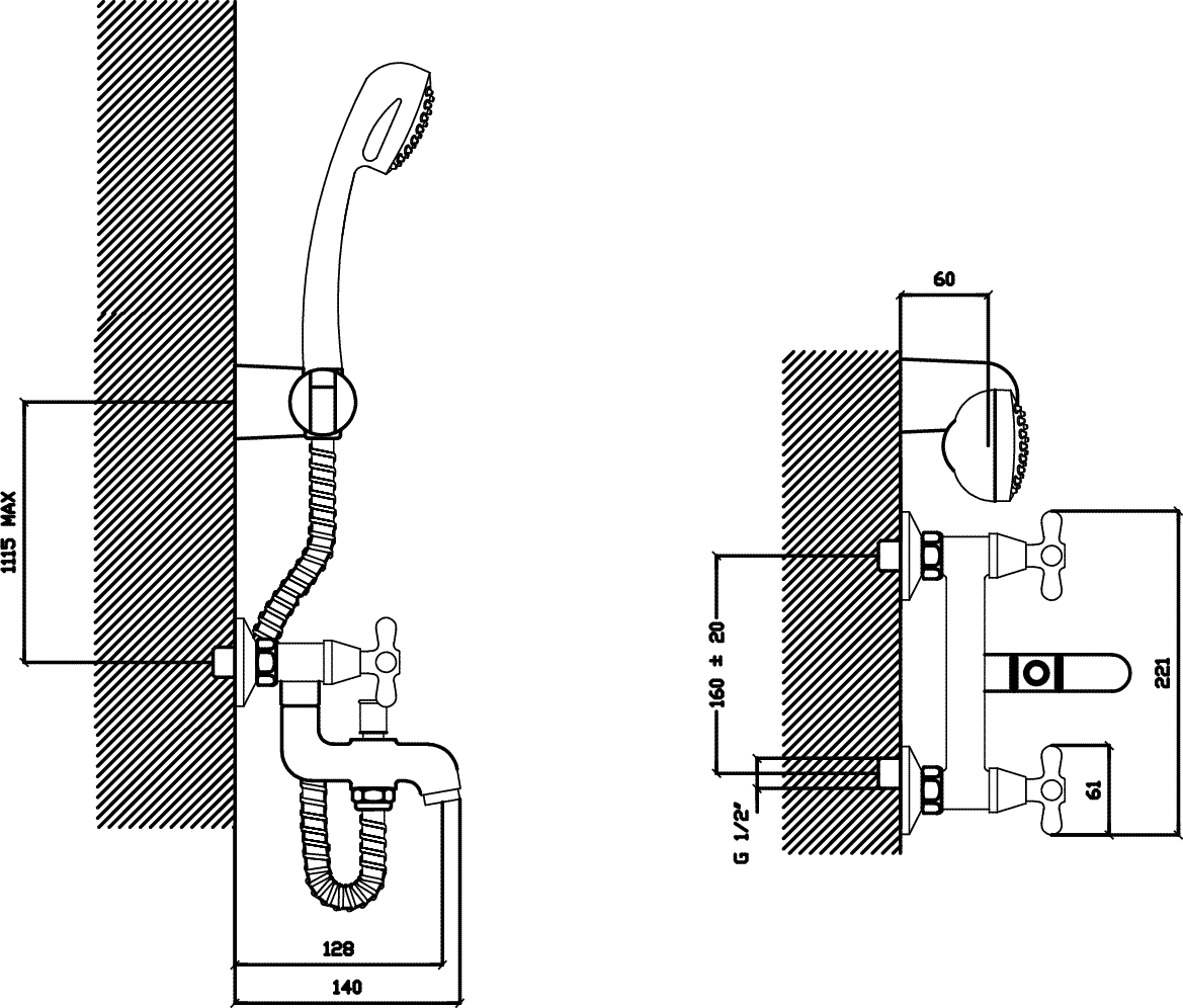 Diseño técnico - Bañera St exterior Liwen