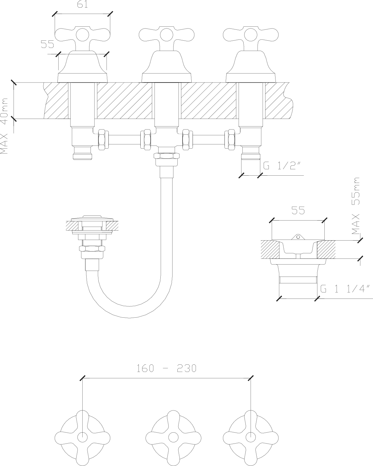Diseño técnico - Bidet Liwen