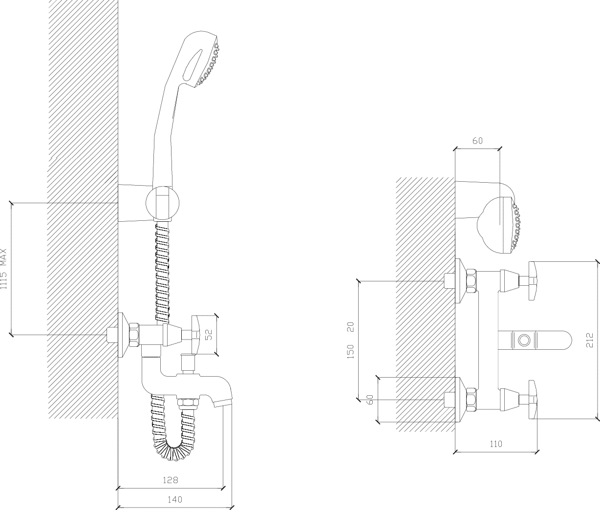 Diseño técnico - Bañera ST exterior Lacar