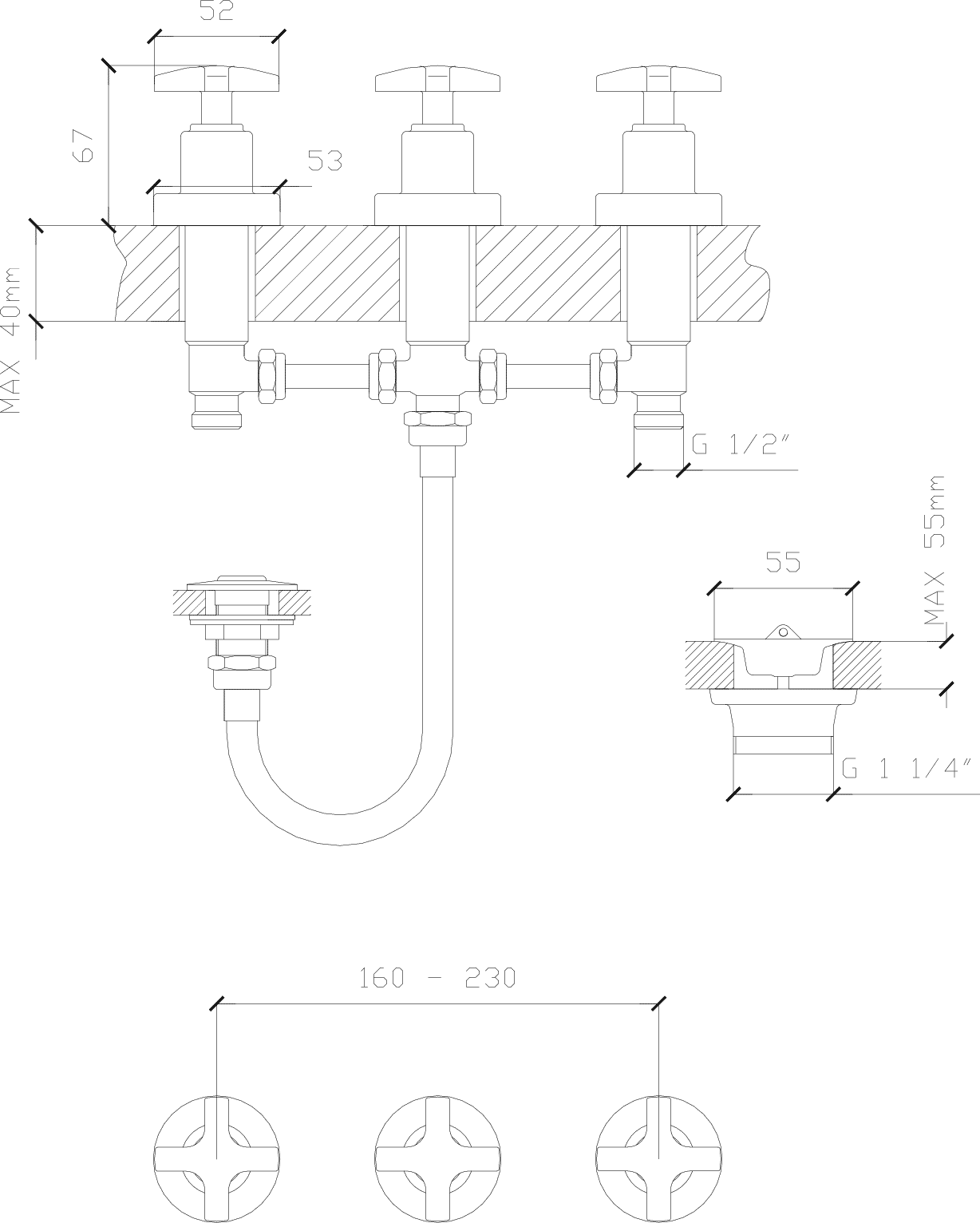 Diseño técnico - Bidet Lacar