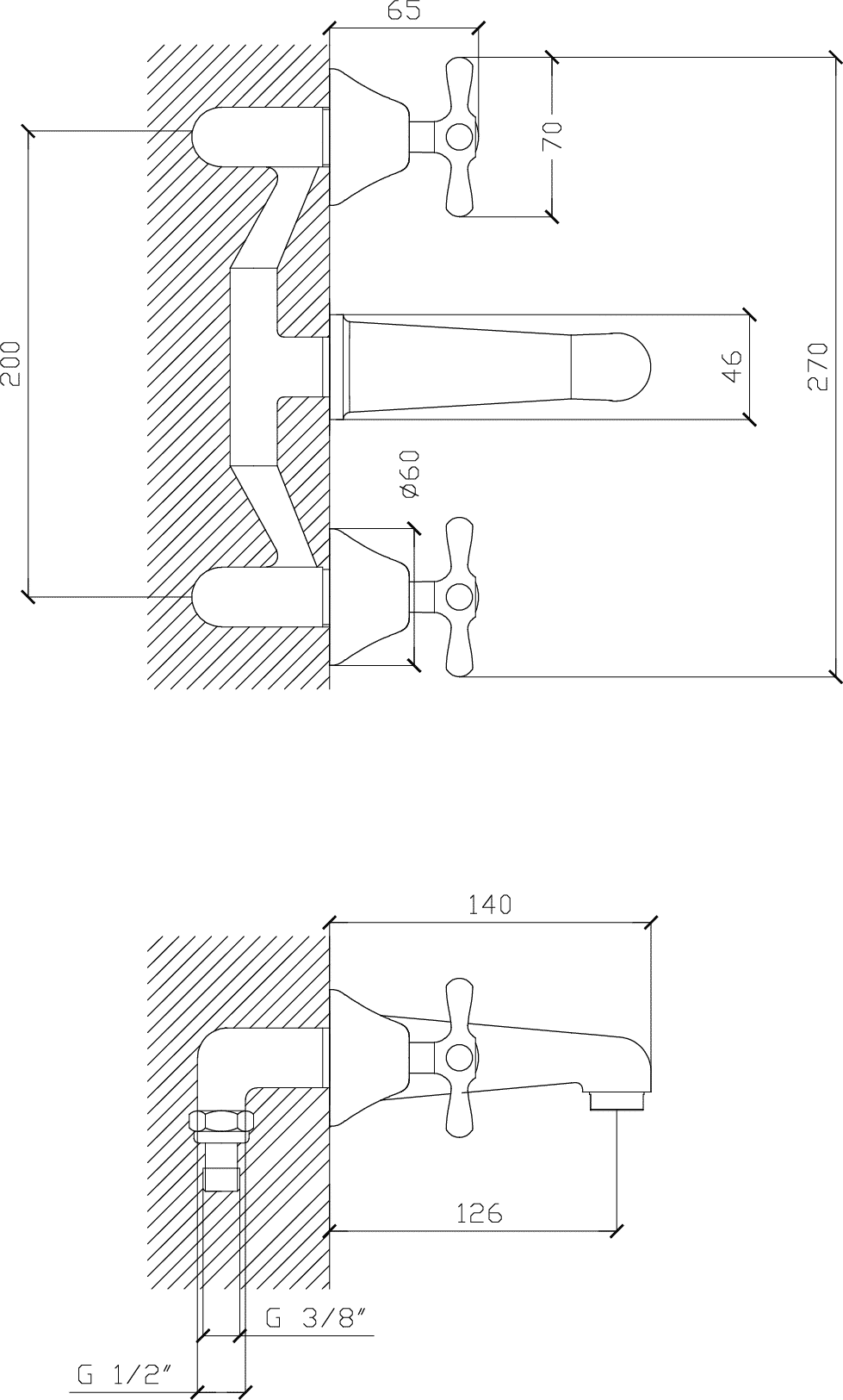 Diseño técnico - Cocina pico fijo Itati Cruz
