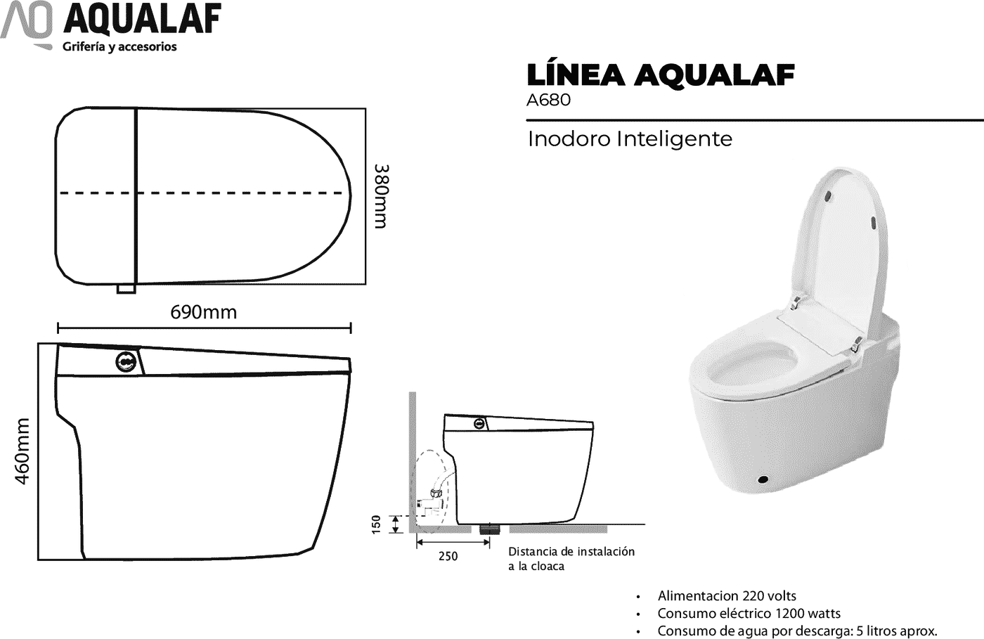 Diseño técnico - Inodoro Inteligente