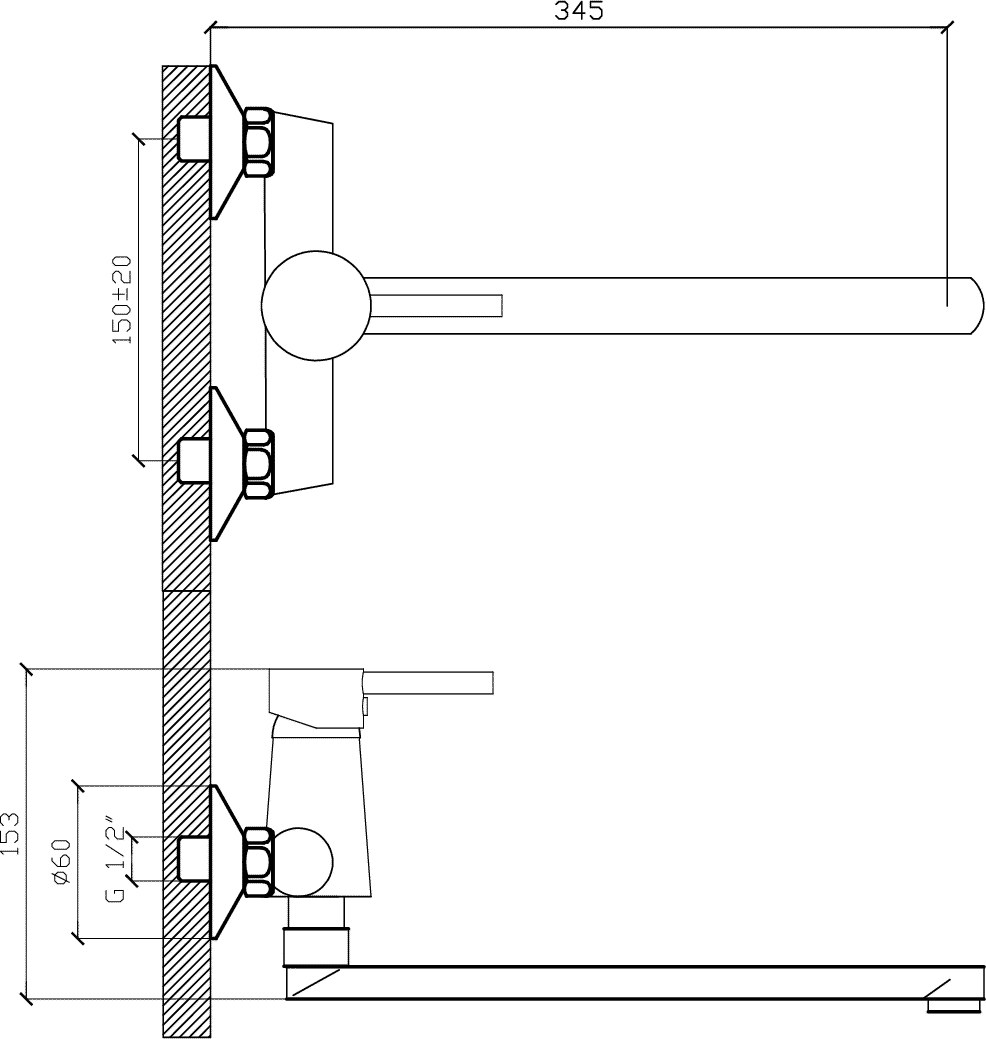 Diseño técnico - Cocina de pared Spot