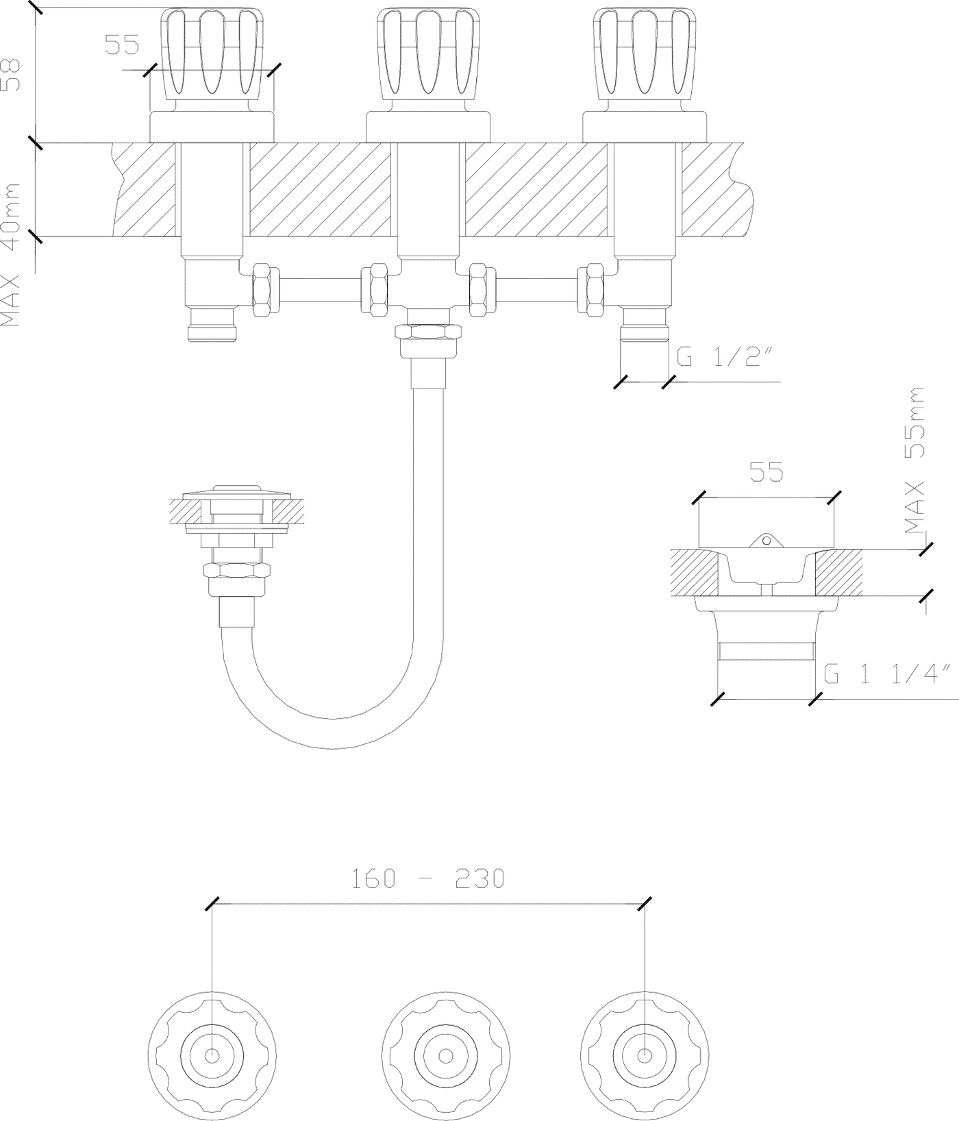 Diseño técnico - Bidet AQ6000