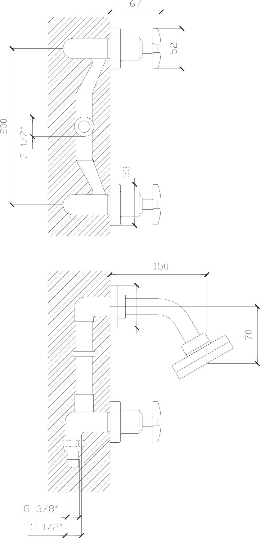 Diseño técnico - Ducha Lacar