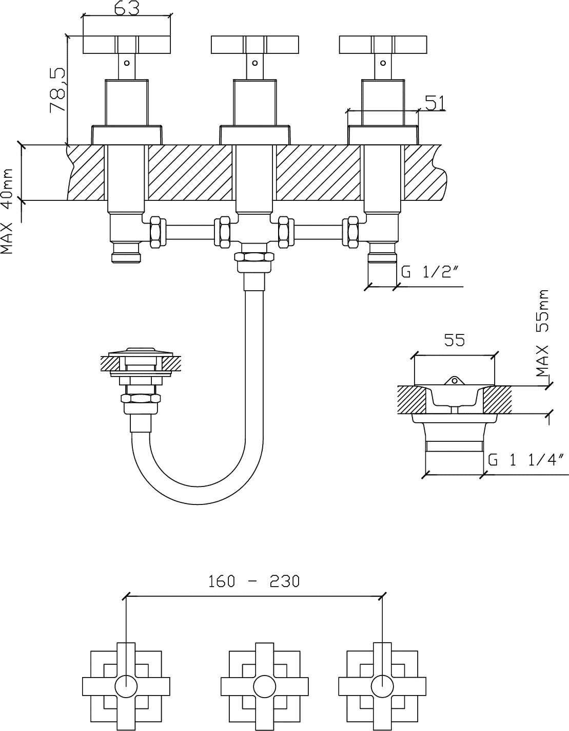 Diseño técnico - Bidet Bloke
