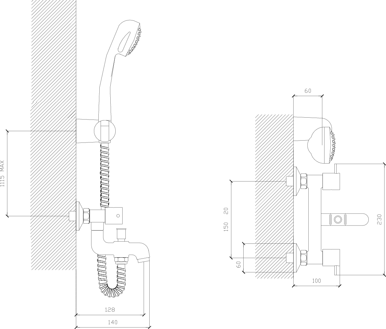 Diseño técnico - Bañera ST exterior Cuyen