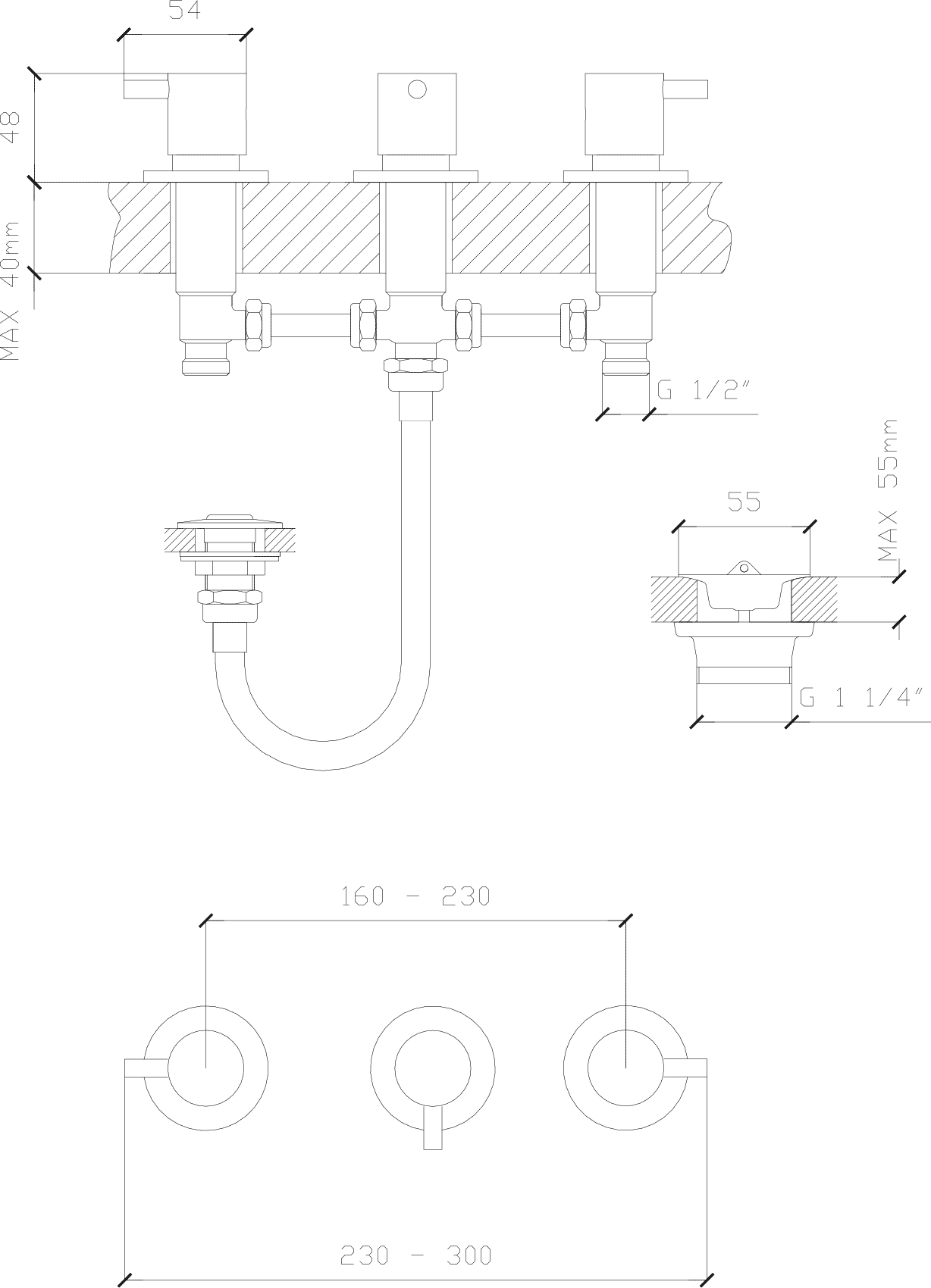 Diseño técnico - Bidet Cuyen