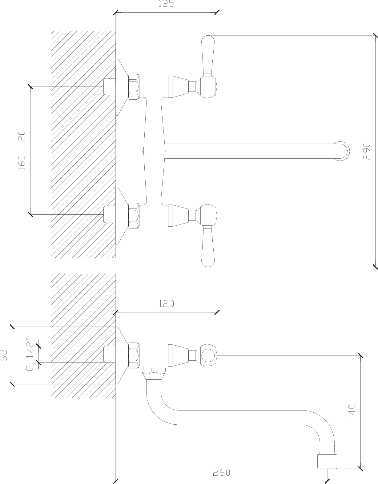 Diseño técnico - Cocina exterior pico S Itati lever
