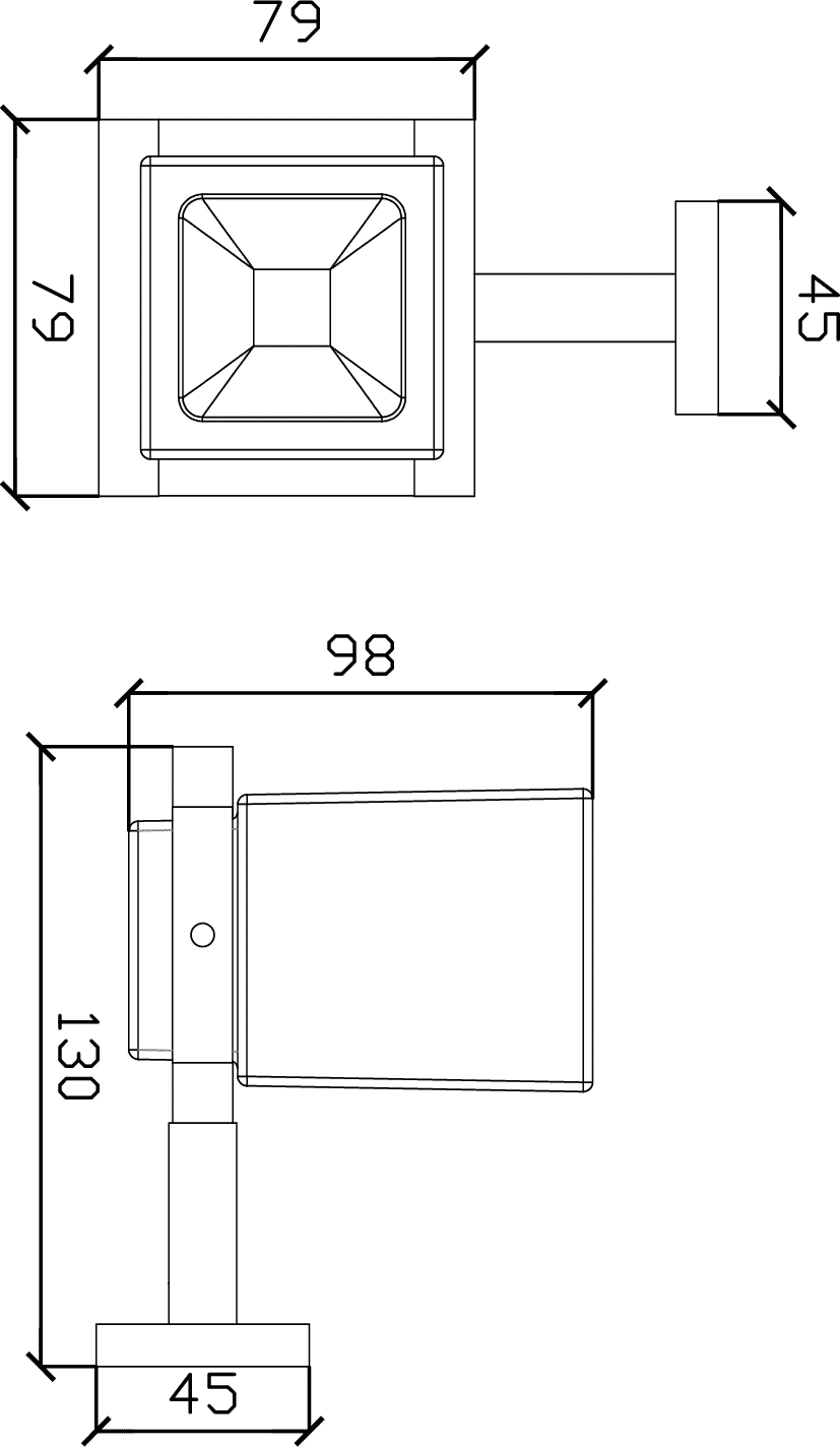 Diseño técnico - Accesorio porta vaso esmerilado Bloke